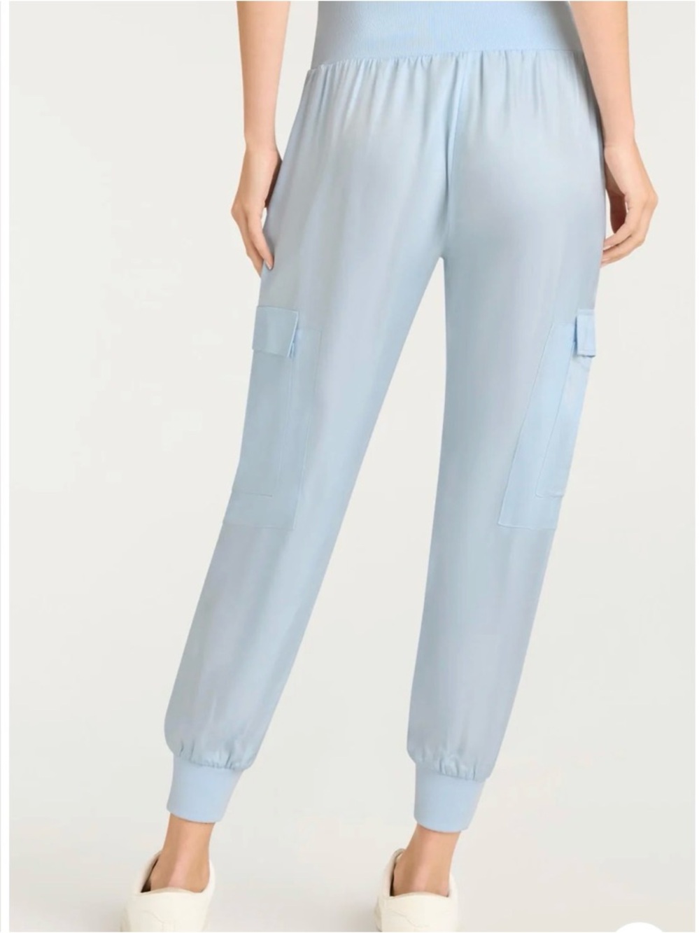 Cinq A Sept • Giles Jogger Pants  • Whispering Sky Multi  •  Size Large - Picture 4 of 11